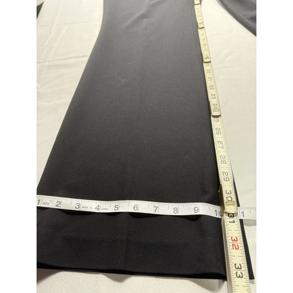 Liz Claiborne Career Sophie Classic Black & Dark Gray Dress Pants SZ 12L (33") - Picture 5 of 14